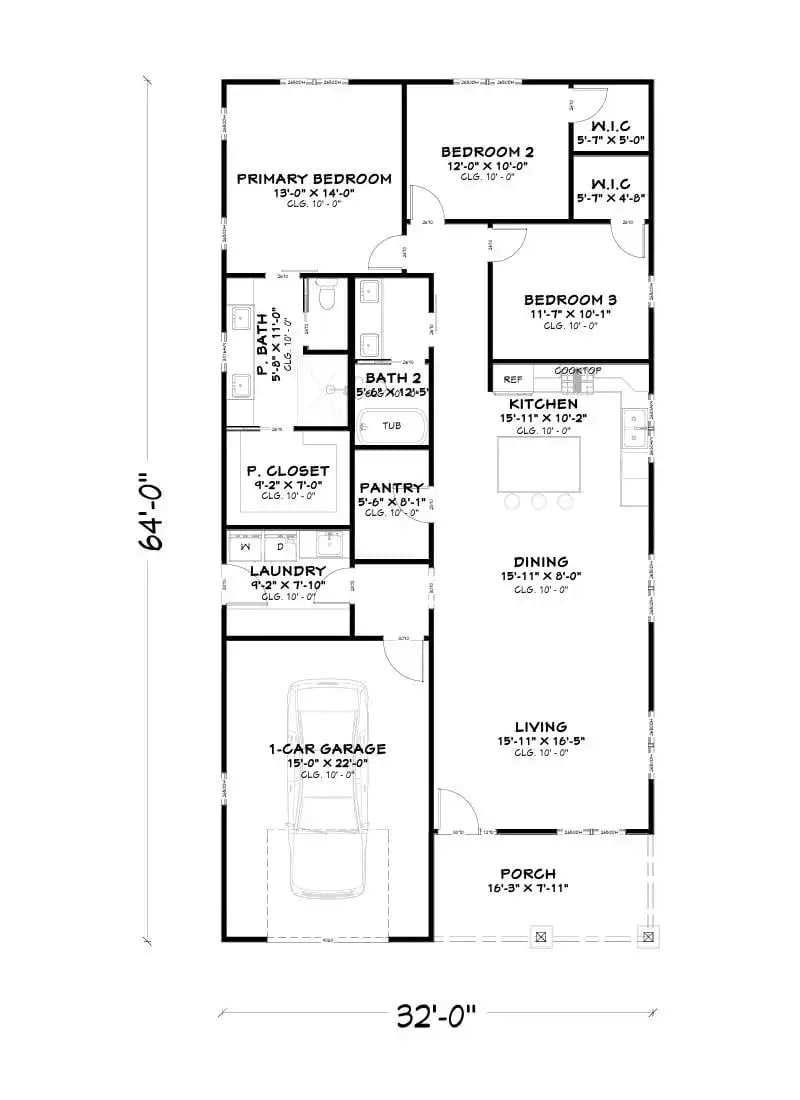 Floor Plan - Main Floor