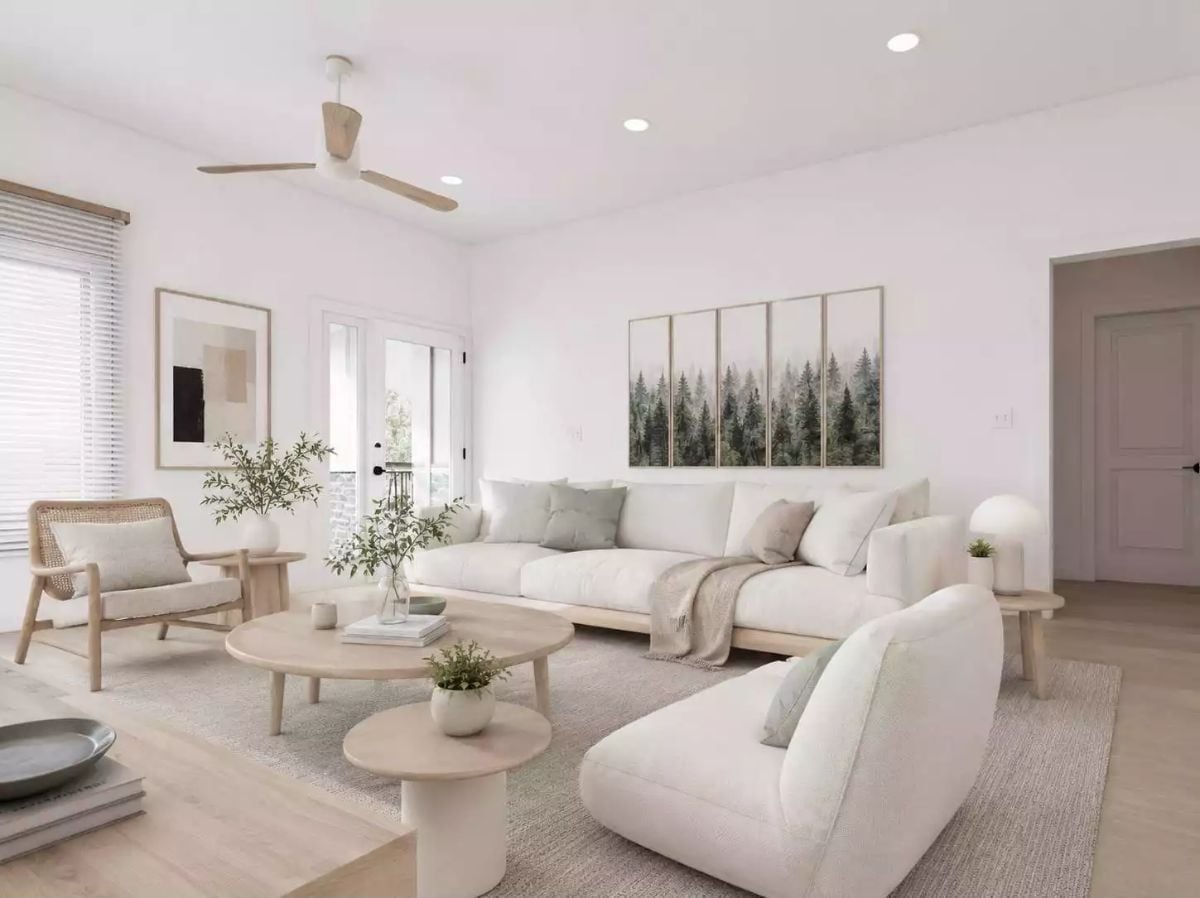 Warm Neutrals and Wood Tones That Actually Feel Lived In