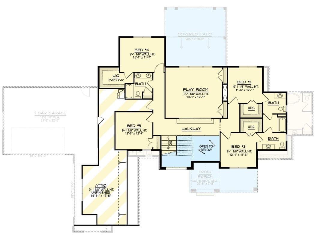 Floor Plan - Second Floor