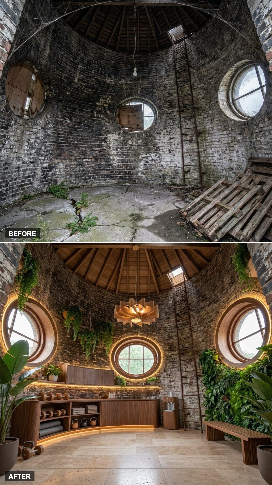 Travertine, Walnut, and Living Walls: The Organic Modern Gym That Refuses to Feel Like a Gym