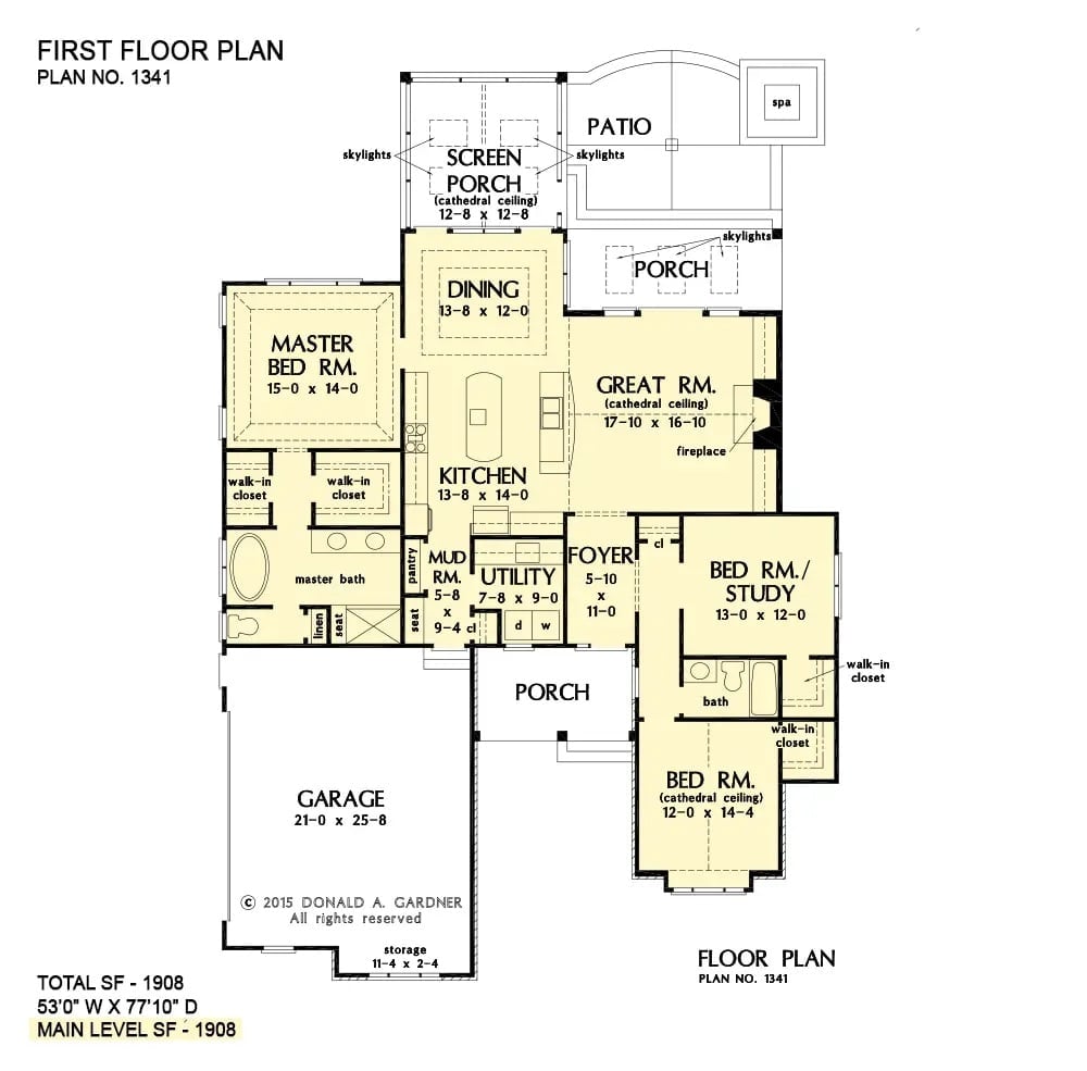Floor Plan - Main Floor