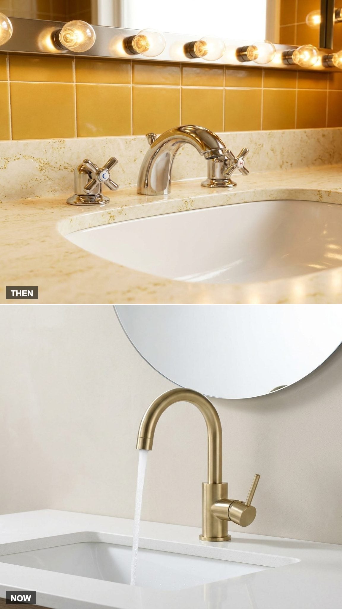 Two-Handle Faucets vs. Single-Lever Control