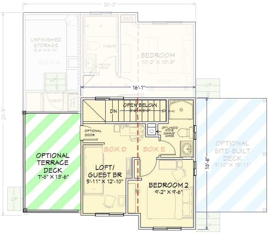 Floor Plan - Second Floor