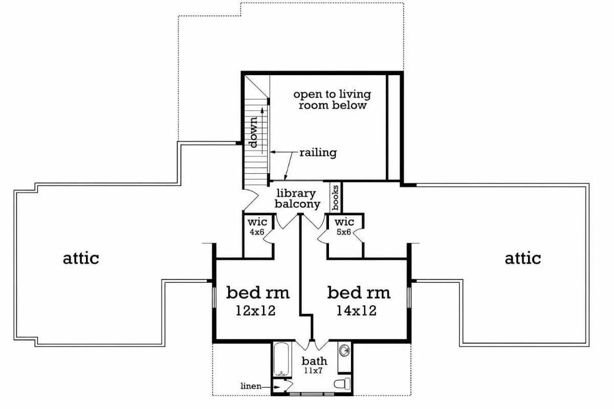 Floor Plan - Second Floor