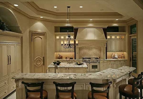 Glazed Cabinetry, Carved Corbels, and a Kitchen Built to Stay Forever