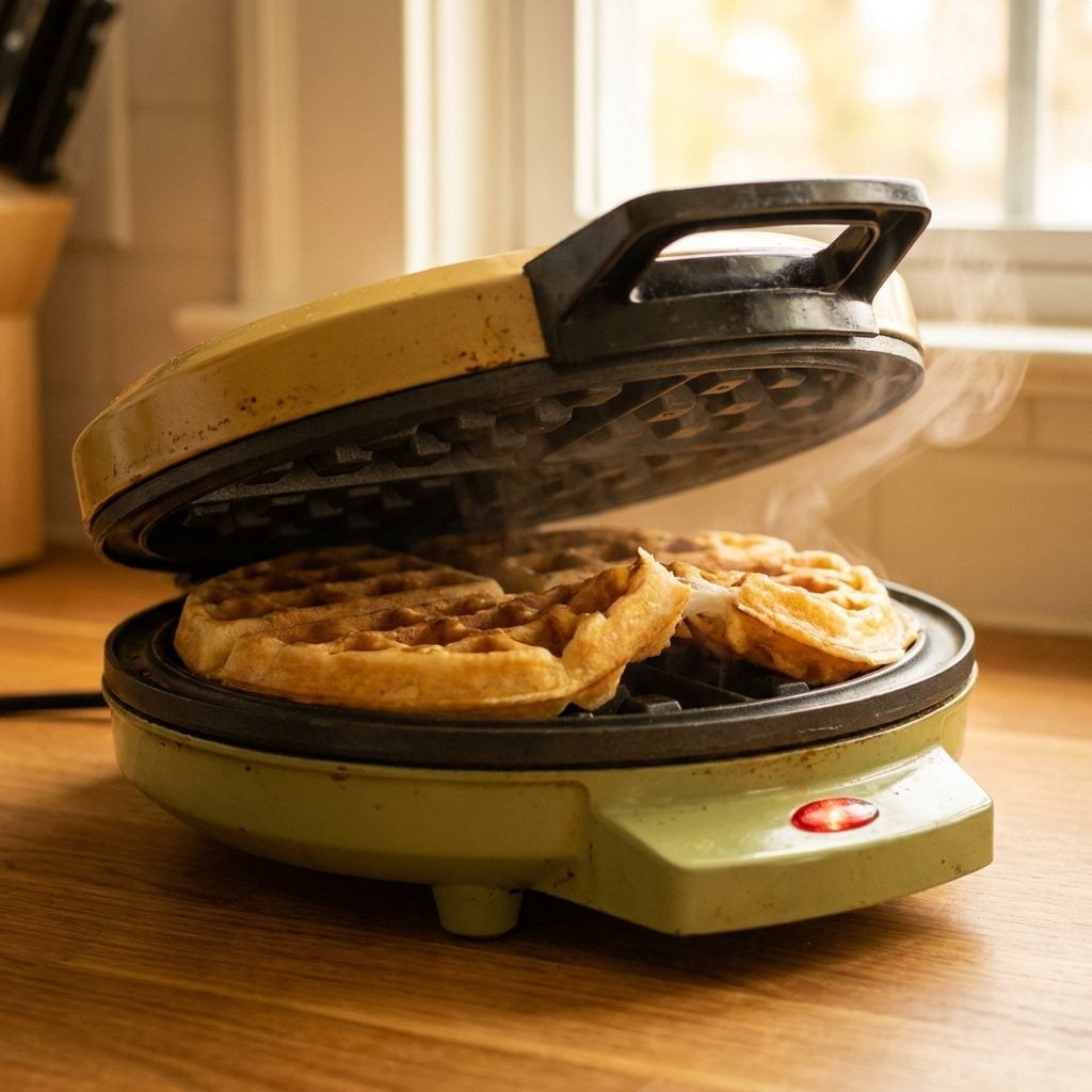 The Waffle Maker With the Little Red Light That Never Quite Meant Ready