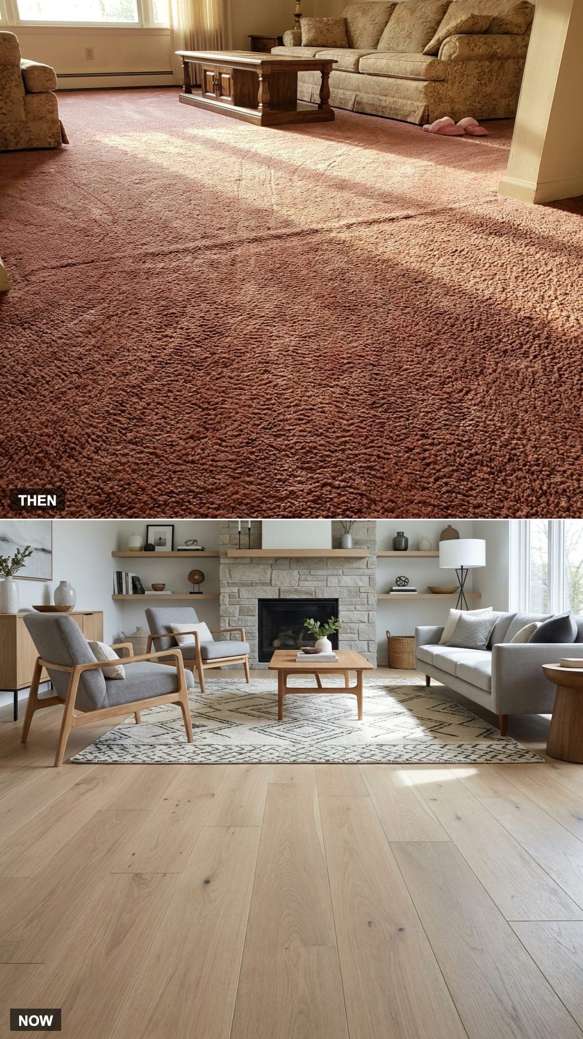 Wall-to-Wall Carpet Made Rooms Feel Cozy