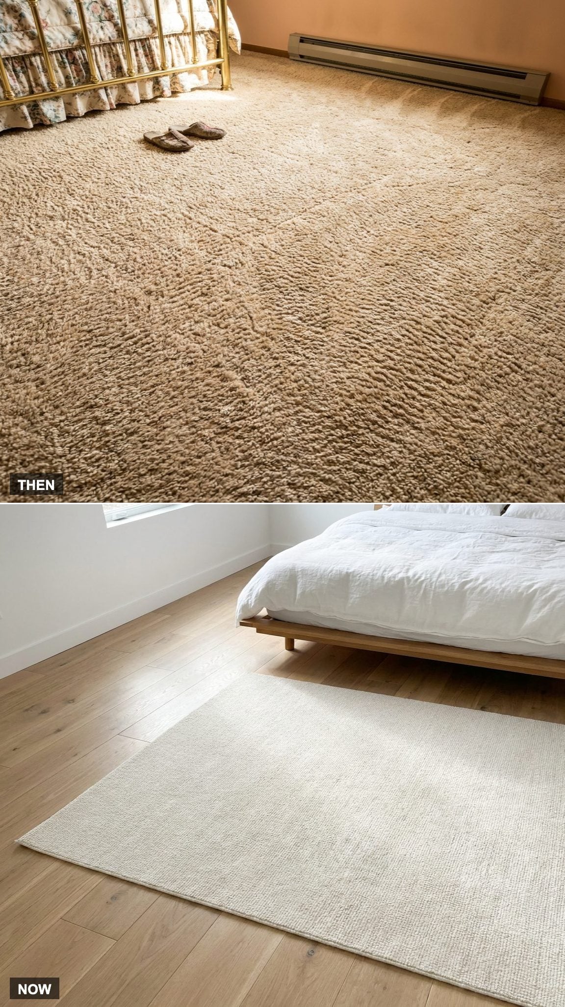 Wall-to-Wall Carpet vs. Hardwood Floors