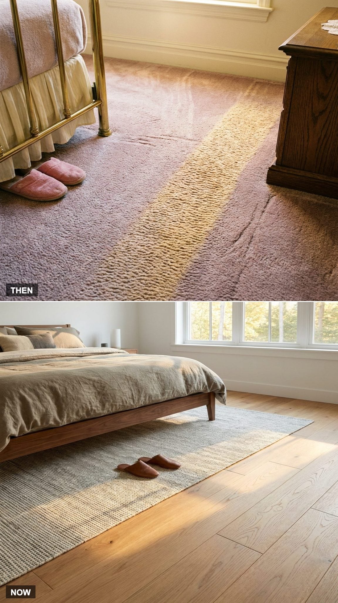 Wall-to-Wall Carpet vs. Hardwood Underfoot