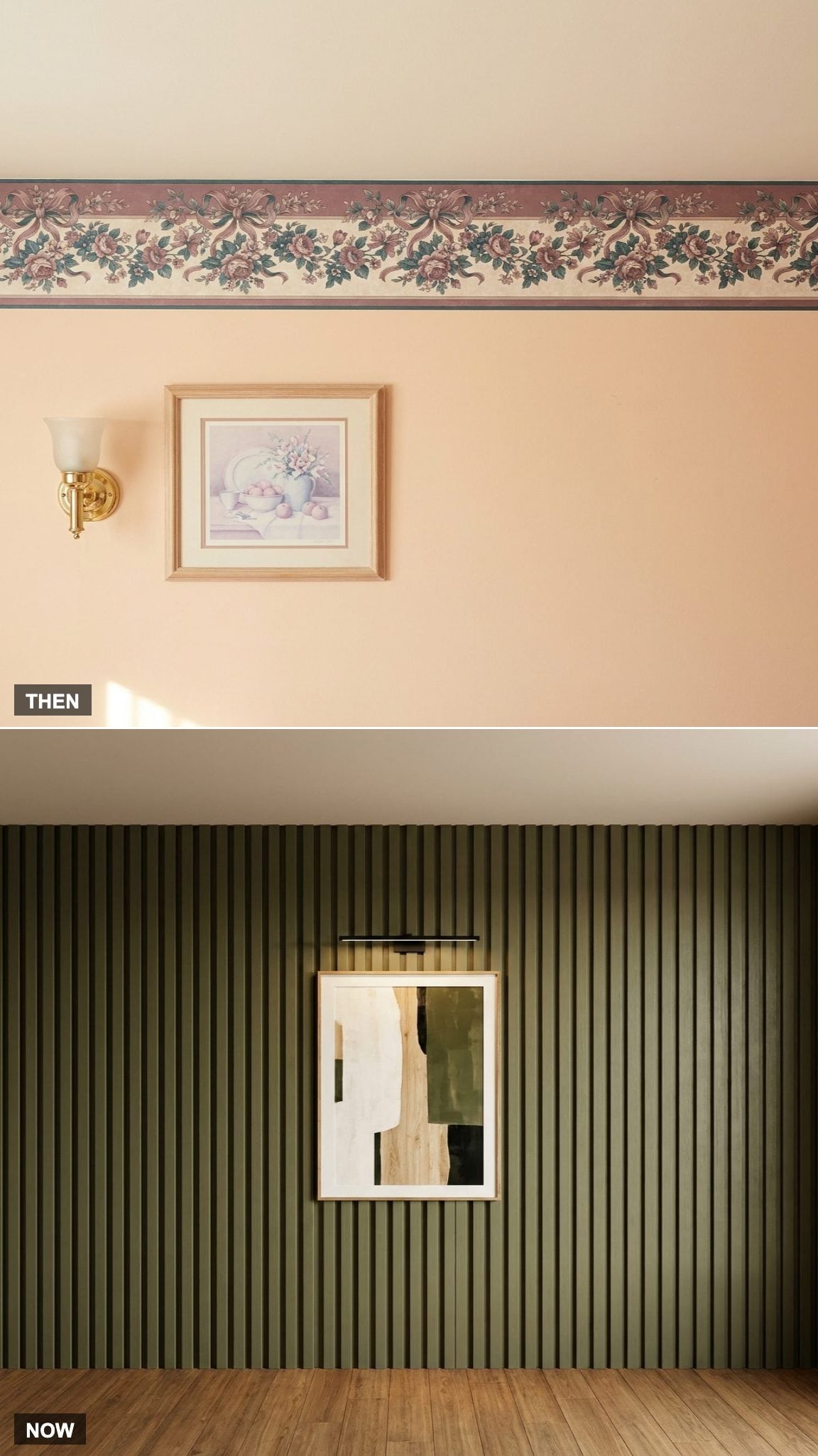 Wallpaper Borders vs. Full-Height Accent Walls
