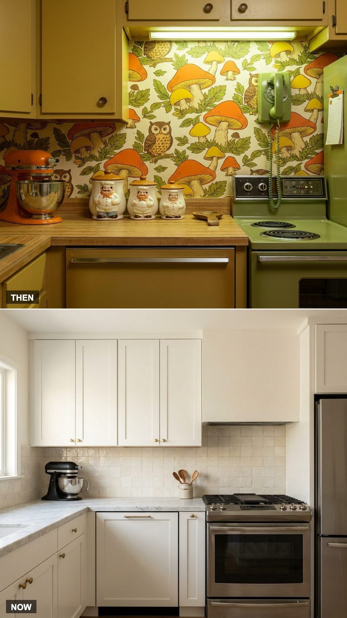 The Wallpaper Bows Out, Paint and Tile Move In