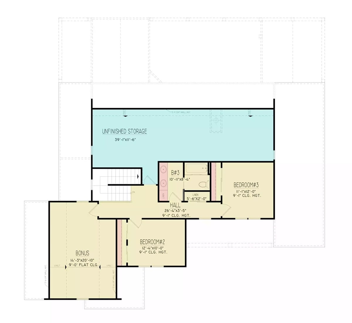 Floor Plan - Second Floor