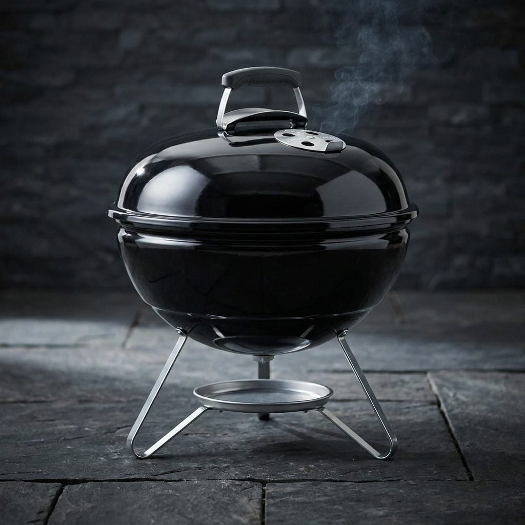 A Weber Kettle Grill with the Lid: About $39 in 1975