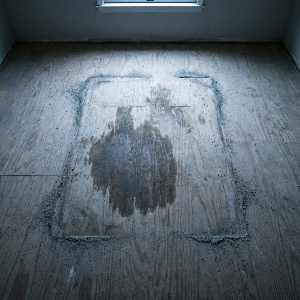 The Week After You Moved It, When You Found the Damp Patch on the Subfloor