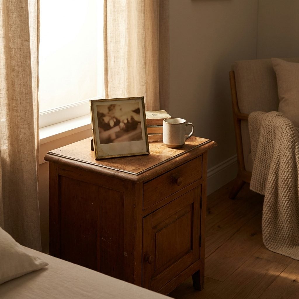 What the Photograph on Your Nightstand Says You're Still Solving