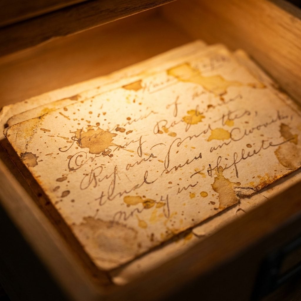 What the Recipe Card in Your Drawer Is Really Preserving