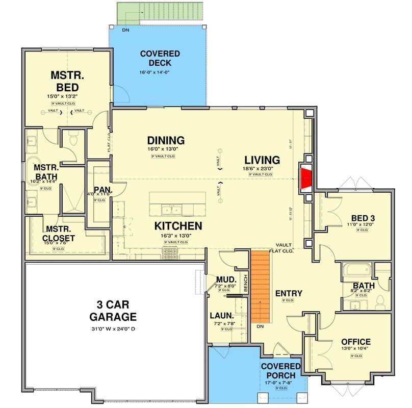 Floor Plan - Main Floor