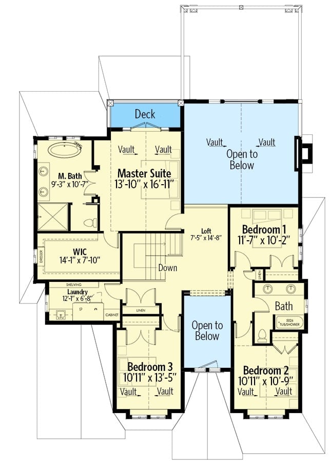 Floor Plan - Second Floor