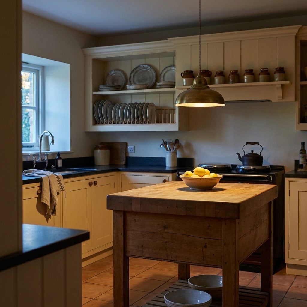 The Kitchen as a Place to Wind Down
