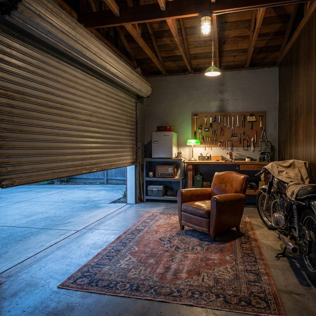 The Garage Works as a Retreat Even When Nothing Gets Fixed