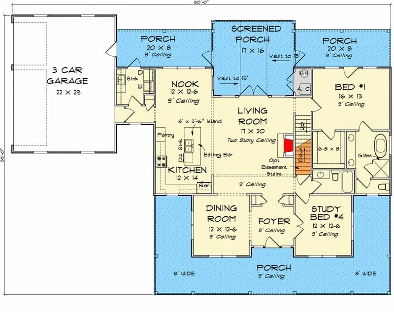 Floor Plan - Main Floor