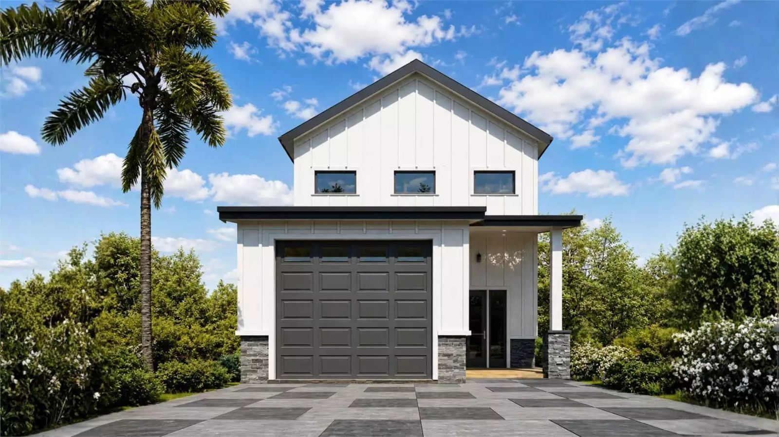 Winston Bloom 3-Bedroom Modern Farmhouse with Open-Concept Kitchen Designed for Families Who Outgrew Their Starter Home Three Years Ago (Floor Plan)