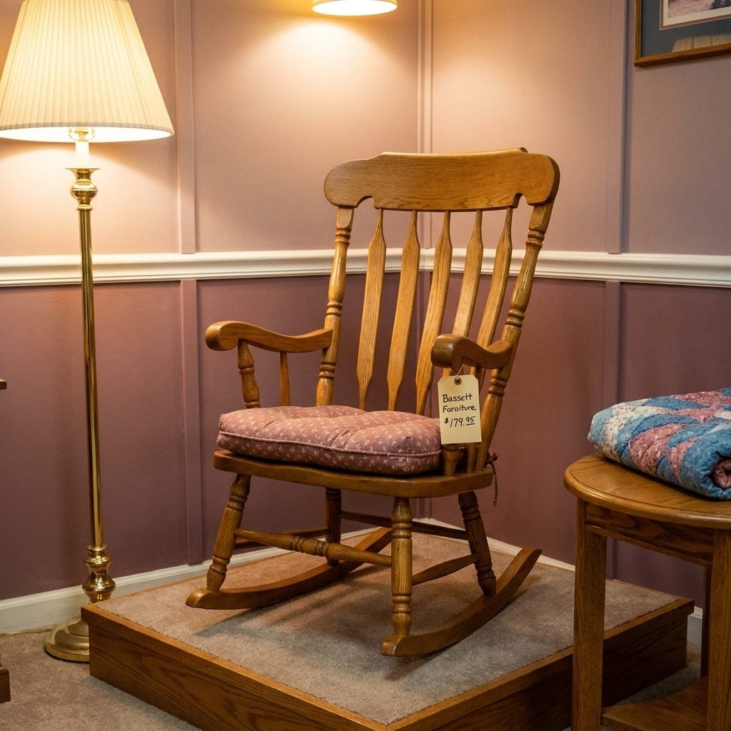 11. A Wooden Nursery Rocker Cost About $180 in 1988