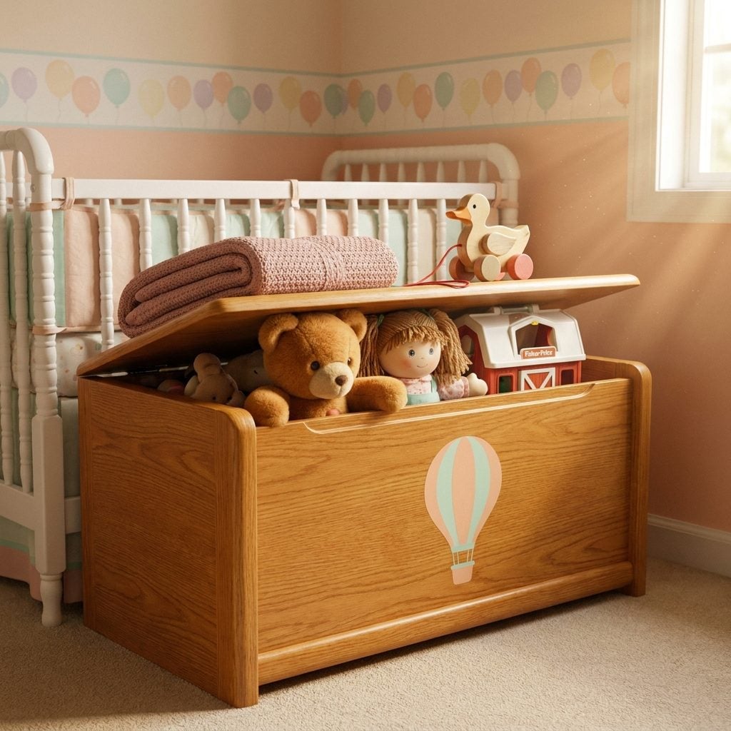 24. A Wooden Toy Chest Cost About $75 in 1989