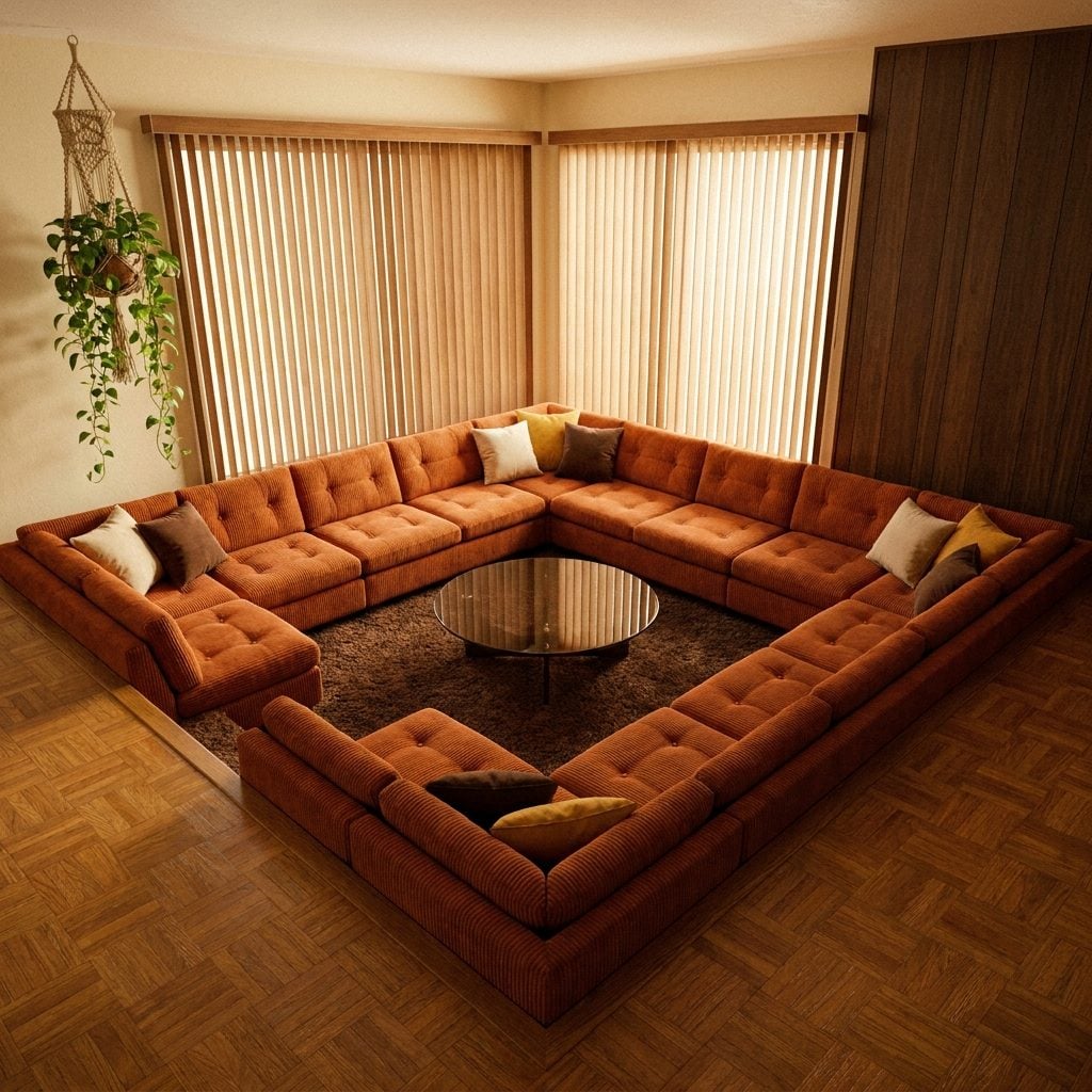 The Wraparound Sectional That Was Basically Furniture Choreography