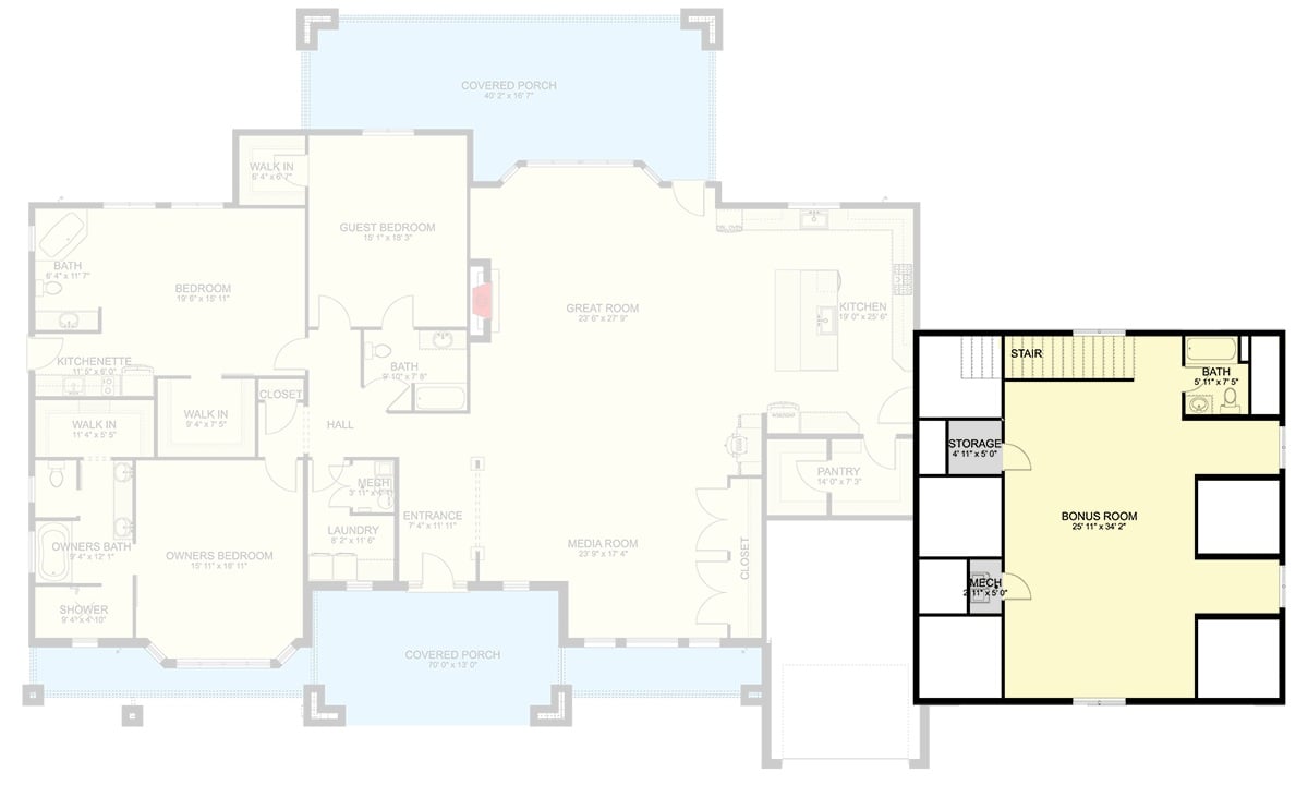 Floor Plan - Second Floor