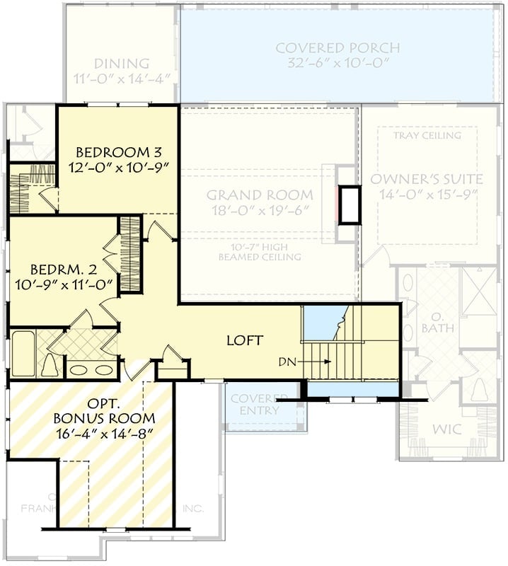 Floor Plan - Second Floor