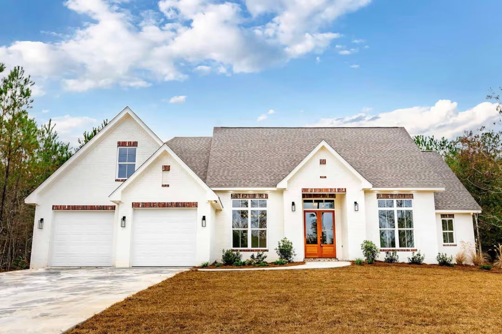 Whitebrick 3-Bedroom Modern Farmhouse Layout with Bonus Room (2,199 Sq. Ft. Floor Plan)