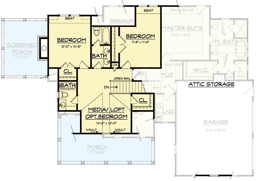 Floor Plan - Second Floor