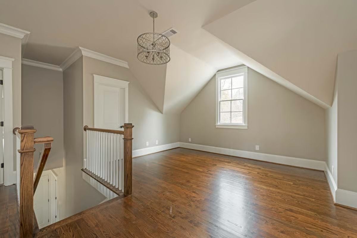 Vaulted Upper Landing With Floors That Glow Under Natural Light