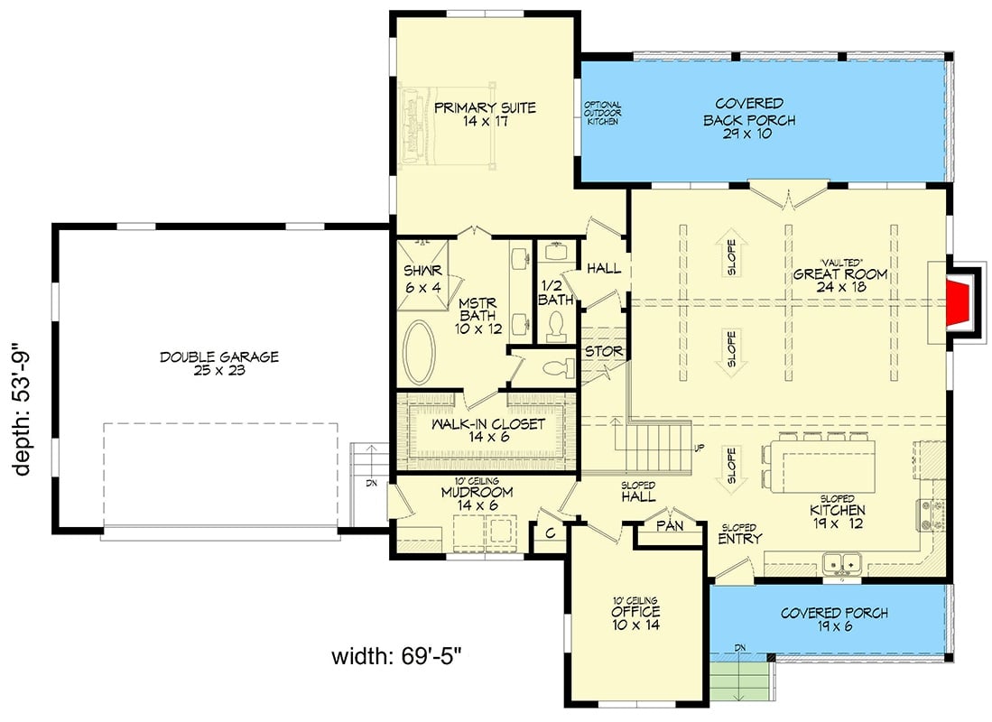 Floor Plan - Main Floor