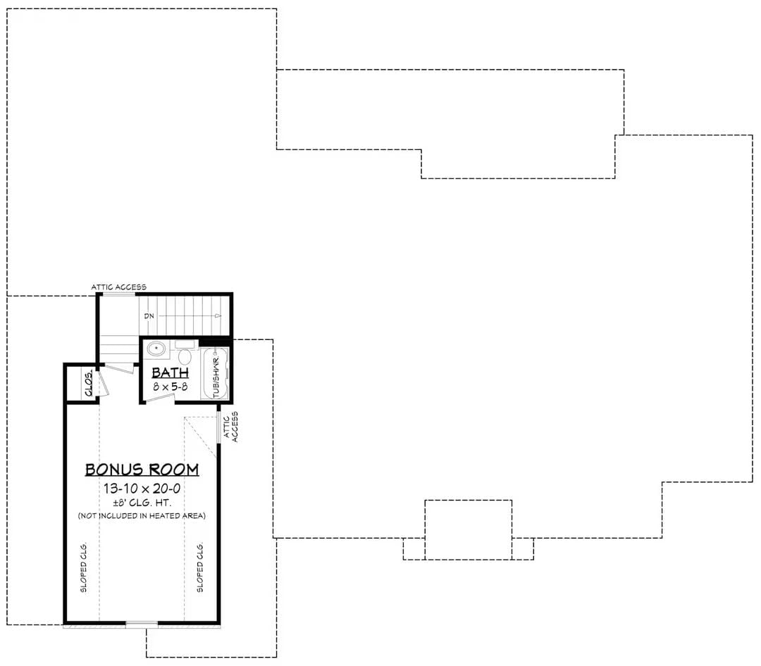 Floor Plan - Bonus Room