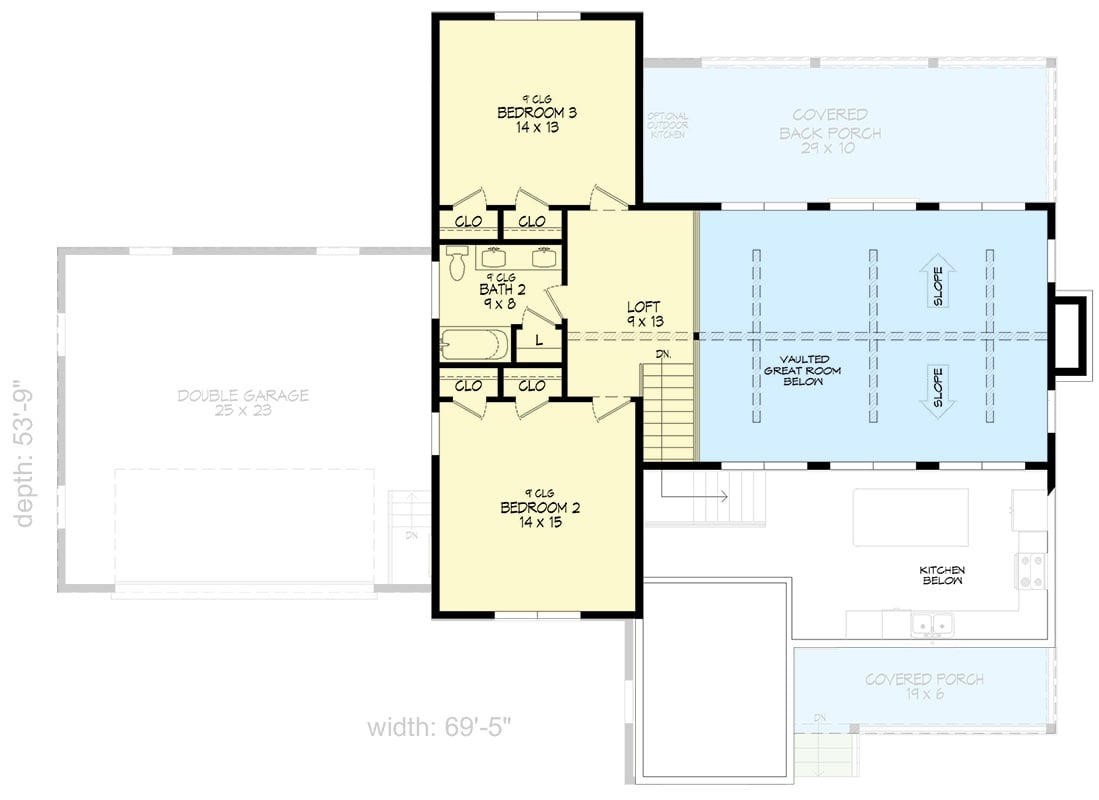 Floor Plan - Second Floor