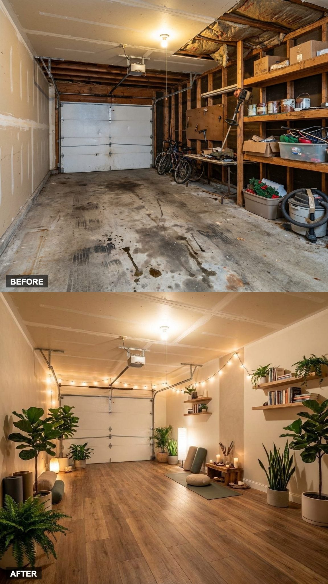 Yoga and Meditation Retreat with Warm Wood Floors, Living Plants, and a Quiet That Costs Nothing Extra
