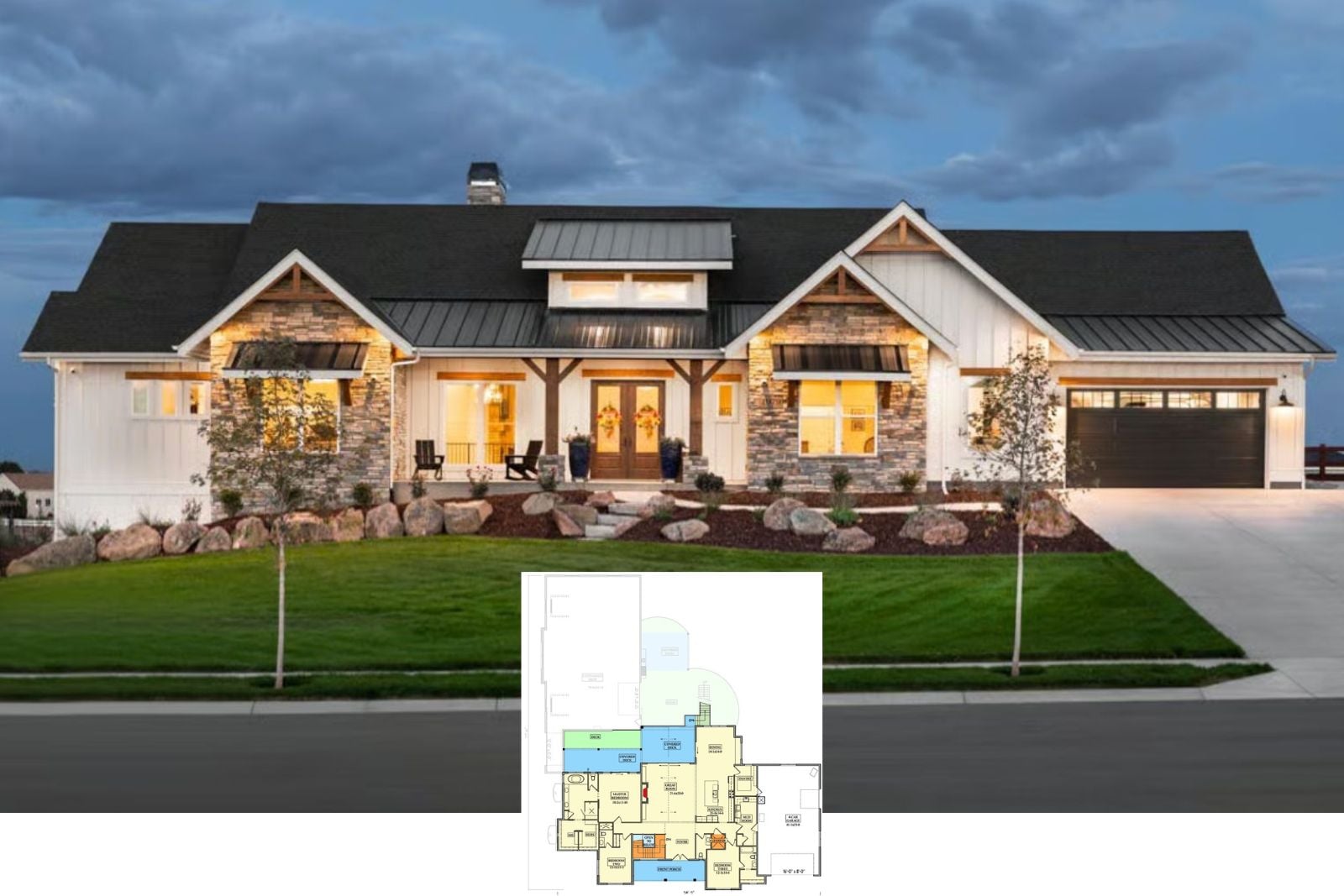 Hearthglen 6-Bedroom Mountain Craftsman House Plan with Indoor Pool (2,987 Sq. Ft. Floor Plan)