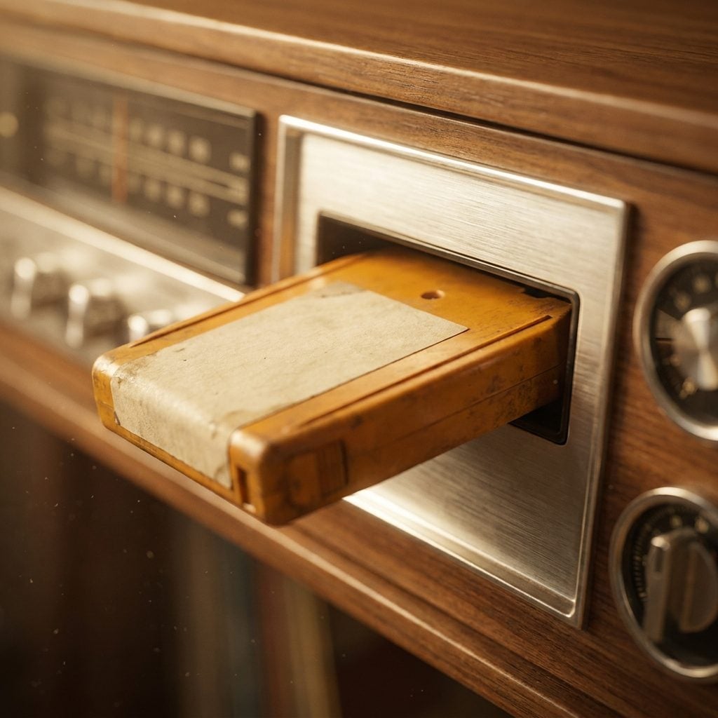 The 8-Track Player Beside the Stereo