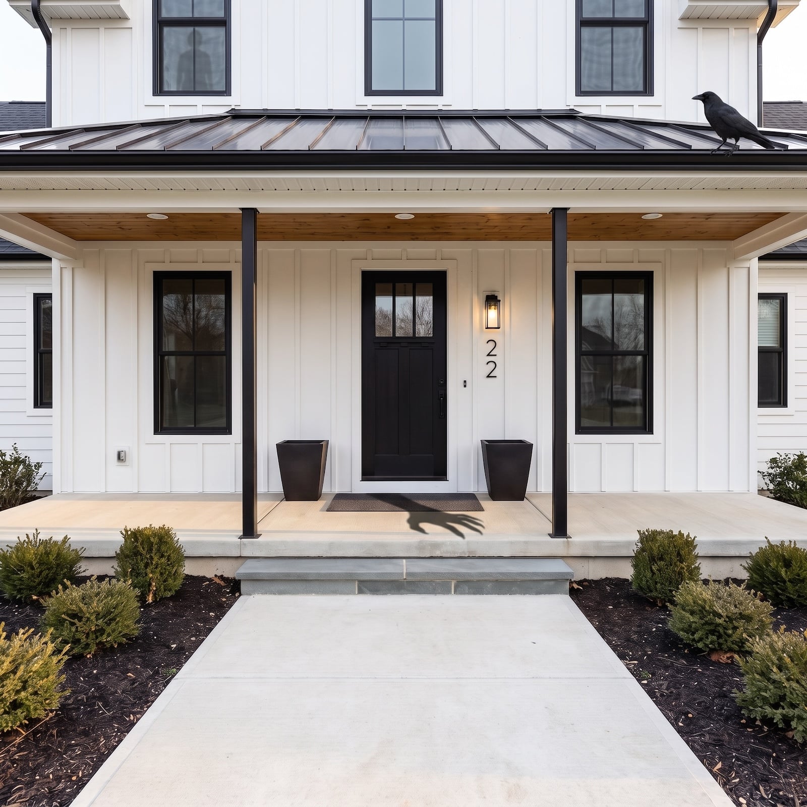 35 Before & After Front Porches That Go From Ordinary to Spectacular for Halloween