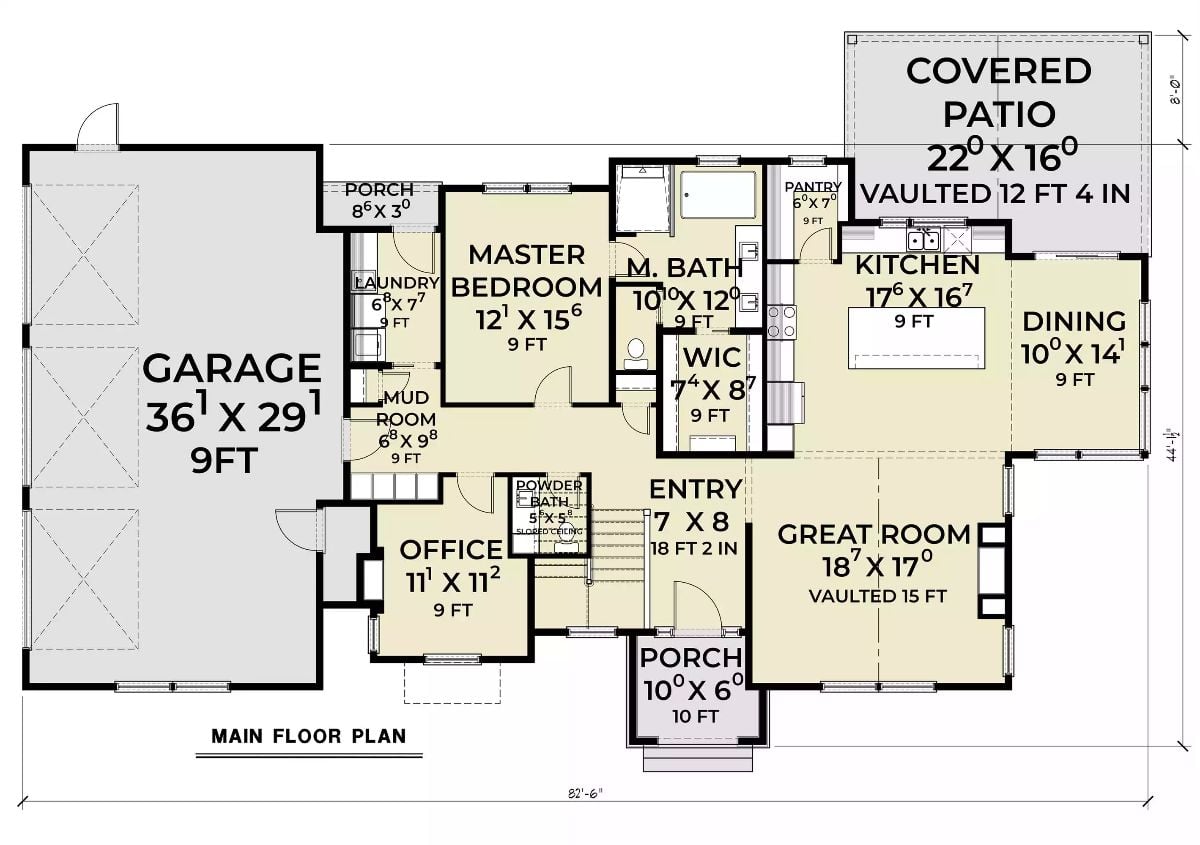Floor Plan - Main Floor