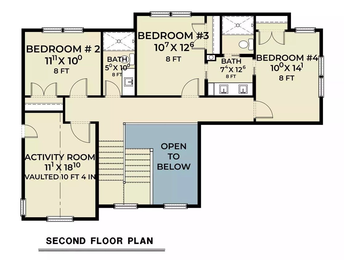 Floor Plan - Second Floor