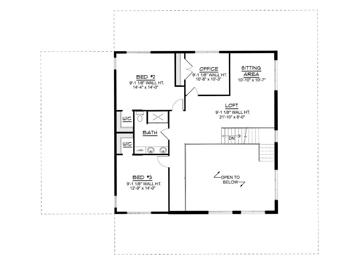 Floor Plan - Second Floor