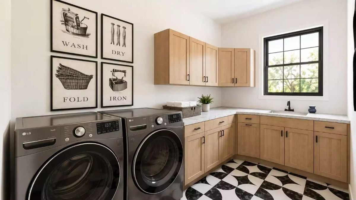 Laundry Rooms That Look This Good Make the Chore Feel Less Like a Punishment