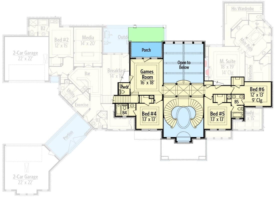 Floor Plan - Second Floor