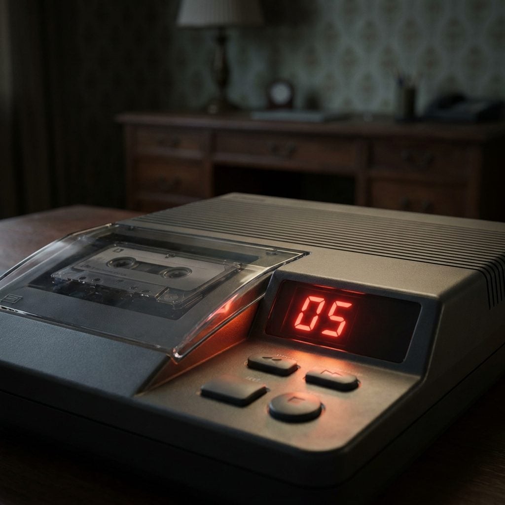 The Answering Machine Sharing the Same Phone Line