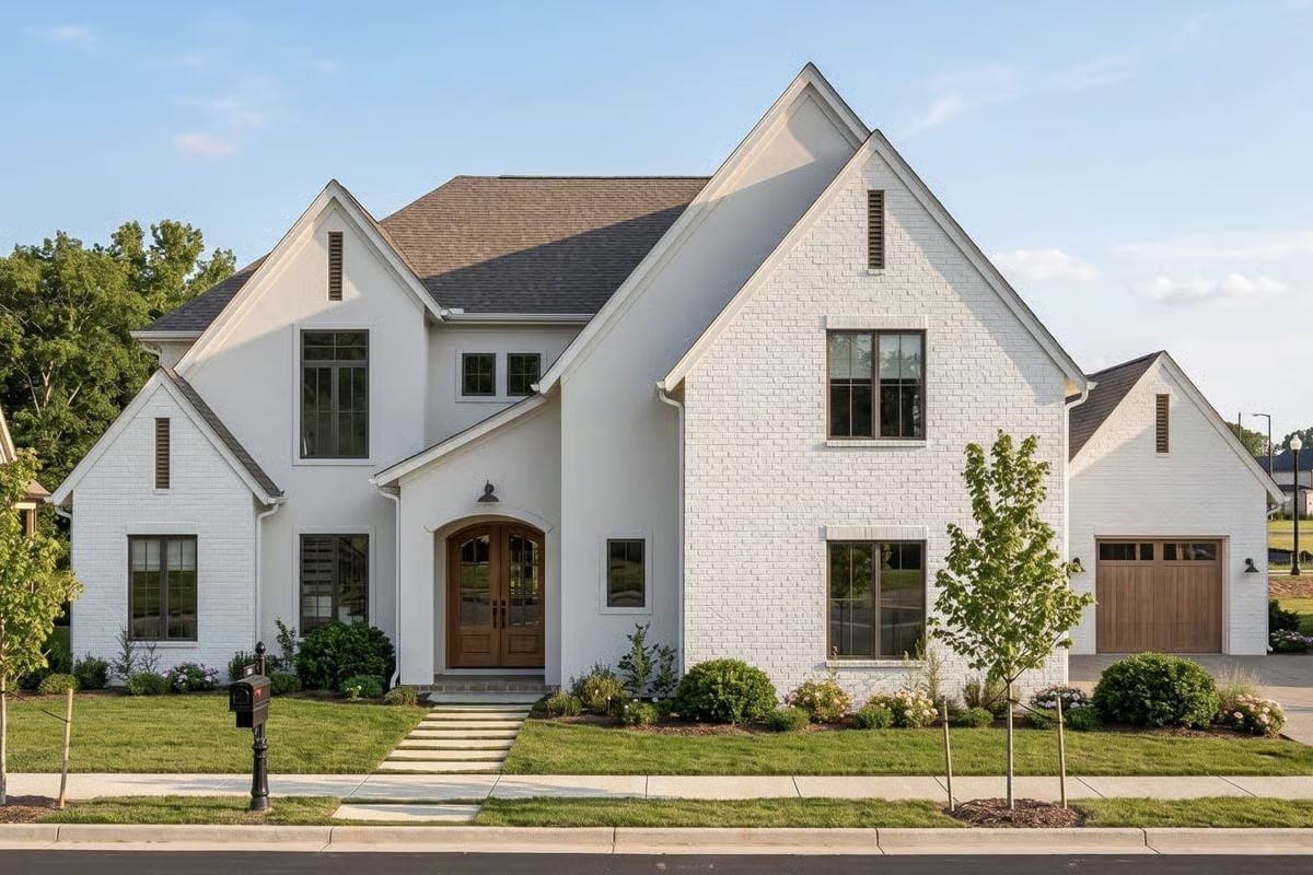 Arched Grove 5-Bedroom European with Two-Story Great Room Designed for Families Who Believe in Big Tables, Long Dinners, and Loud Laughter (Floor Plan)