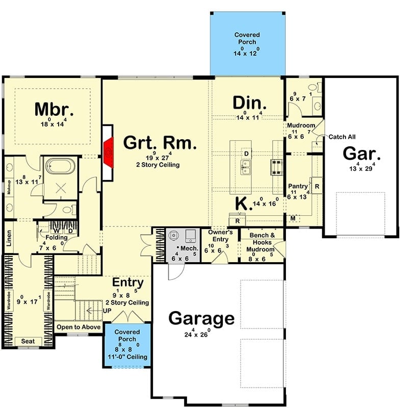 Floor Plan - Main Floor