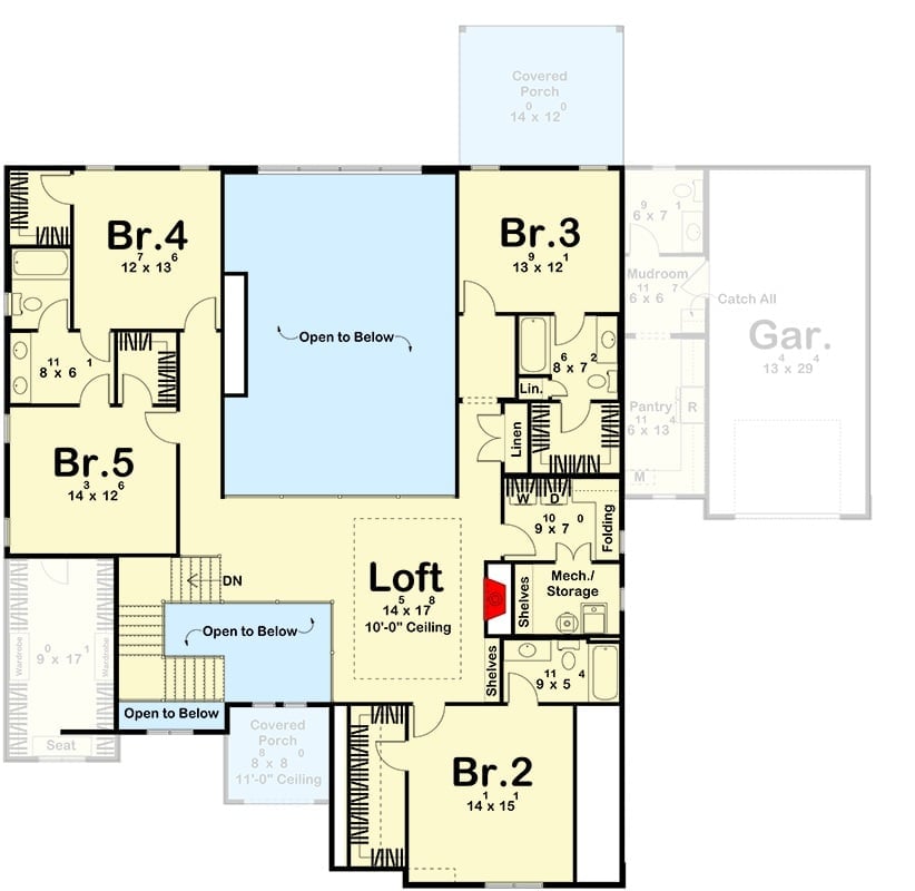 Floor Plan - Second Floor